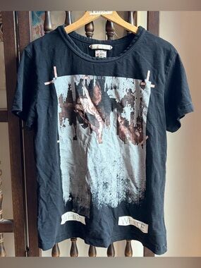 RARE Off-White Virgil Abloh Caravaggio Annunciation Tee Graphic T-shirt Medium